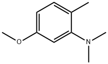 5-甲氧基-N,N,2-三甲基苯胺 结构式