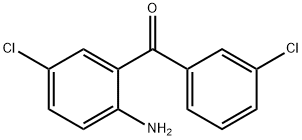 (2-AMINO-5-CHLOROPHENYL)(3-CHLOROPHENYL)METHANONE 结构式