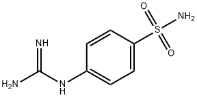 Benzenesulfonamide, 4-[(aminoiminomethyl)amino]- 结构式