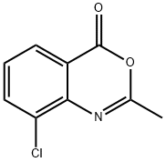 8-Chloro-2-methyl-benzo[d][1,3]oxazin-4-one 结构式