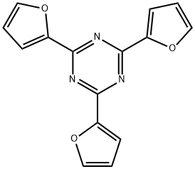 1,3,5-Triazine, 2,4,6-tri-2-furanyl- 结构式