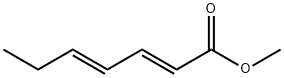 2,4-Heptadienoic acid, methyl ester, (2E,4E)- 结构式