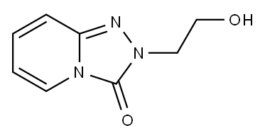 2-(2-羟基乙基)-2H,3H-[1,2,4]三唑并[4,3-A]吡啶-3-酮 结构式