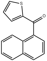 (萘-1-基)(噻吩-2-基)甲酮 结构式