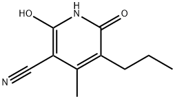 3-氰基-4-甲基-6-羟基-N-丙基吡啶酮 结构式