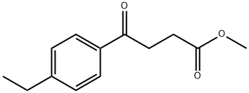 Methyl 4-(4-ethylphenyl)-4-oxobutanoate 结构式