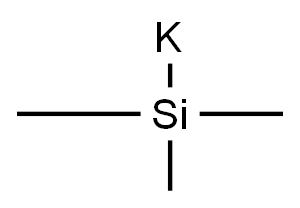 Potassium, (trimethylsilyl)- (9CI) 结构式
