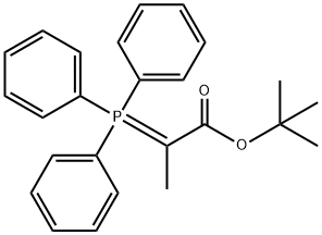 Propanoic acid, 2-(triphenylphosphoranylidene)-, 1,1-dimethylethyl ester 结构式