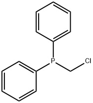 chloromethyl(diphenyl)phosphine 结构式