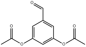 Benzaldehyde, 3,5-bis(acetyloxy)- 结构式