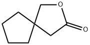 2-Oxaspiro[4.4]nonan-3-one 结构式