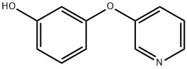 3-(吡啶-3-基氧基)苯酚 结构式