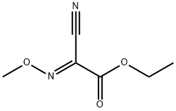 Acetic acid, cyano(methoxyimino)-, ethyl ester, (2E)- (9CI) 结构式