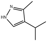 4-异丙基-3-甲基-1H-吡唑 结构式