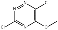 1,2,4-Triazine, 3,6-dichloro-5-methoxy- 结构式