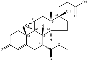 Eplerenone Impurity 13(Eplerenone EP Impurity F) 结构式
