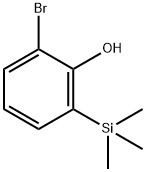 Phenol, 2-bromo-6-(trimethylsilyl)- 结构式