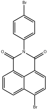 1H-Benz[de]isoquinoline-1,3(2H)-dione, 6-bromo-2-(4-bromophenyl)- 结构式