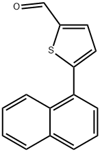 5-(α-naphthyl)thiophene-2-carbaldehyde 结构式