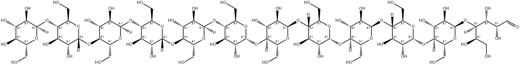 麦芽十二糖 结构式