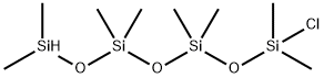 Tetrasiloxane, 1-chloro-1,1,3,3,5,5,7,7-octamethyl- 结构式