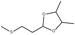 4,5-二甲基-2-乙基甲硫基-1,3-二氧五环 结构式