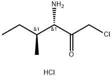 H-Ile-CMK·HCl 结构式