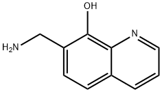 7-(氨基甲基)喹啉-8-醇 结构式