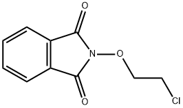 1H-Isoindole-1,3(2H)-dione, 2-(2-chloroethoxy)- 结构式