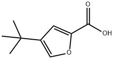 2-Furancarboxylic acid, 4-(1,1-dimethylethyl)- 结构式