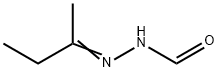 Hydrazinecarboxaldehyde, 2-(1-methylpropylidene)- 结构式