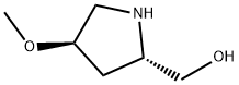 ((2S,4R)-4-甲氧基吡咯烷-2-基)甲醇 结构式