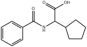 N-Bz-RS-Cyclopentylglycine 结构式