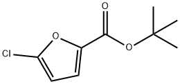 5-氯呋喃-2-羧酸叔丁酯 结构式