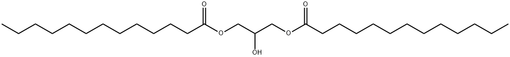 1,3-十三烷酸甘油二酯 结构式