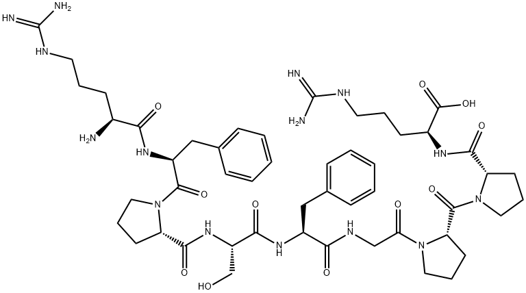 RETROBRADYKININ 结构式