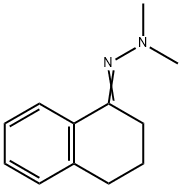 1(2H)-Naphthalenone, 3,4-dihydro-, 2,2-dimethylhydrazone 结构式