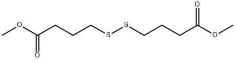 Butanoic acid, 4,4'-dithiobis-, 1,1'-dimethyl ester 结构式