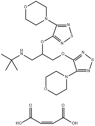 噻吗心安杂质 结构式