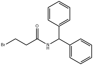 3-bromo-N-(diphenylmethyl)propanamide