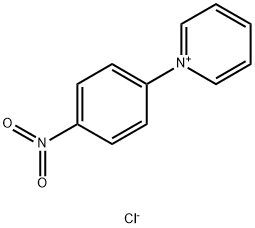 Pyridinium, 1-(4-nitrophenyl)-, chloride (1:1) 结构式