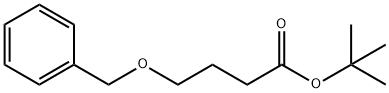 Butanoic acid, 4-(phenylmethoxy)-, 1,1-dimethylethyl ester 结构式