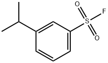 Benzenesulfonyl fluoride, 3-(1-methylethyl)- 结构式