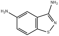 苯并[D]异噻唑-3,5-二胺 结构式