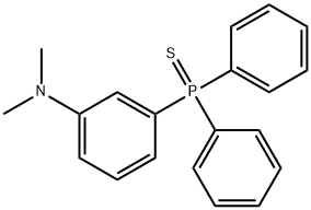 (3-dimethylaminophenyl)diphenylphosphine sulfide 结构式