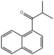 1-Propanone, 2-methyl-1-(1-naphthalenyl)- 结构式