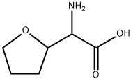 2-氨基-2-(四氢呋喃-2-基)乙酸 结构式
