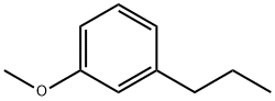 1-Methoxy-3-propylbenzene 结构式