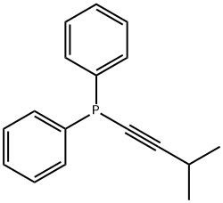 isopropyl(diphenylphosphino)acetylene 结构式