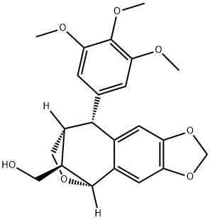 neoanhydropodophyllol 结构式
